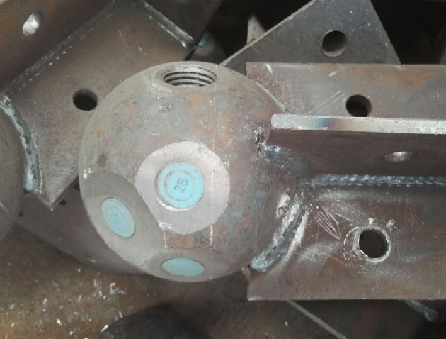 贵阳螺栓球球塞，网架配件